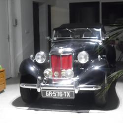 MG TD CG fran&ccedil;aise COLLECTION avec certificat FFVE 4 cylindres 1250 cc Plo&euml;rmel
