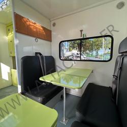 Citroen Jumper CANTINIERE 7 PLACES 120 CV FOURGON RAVITAILLEUR BASE VIE ENROBE Tr&eacute;gueux