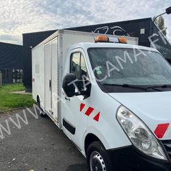 Renault Master PEINTURE COMPARTIMENT VESTIAIRE 125cv L3H2 RIDEAU COULISSANT ARRIERE TRANSPORT Tr&eacute;gueux