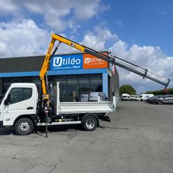 Mitsubishi Fuso 3.0L 150CV ATTELAGE BENNE 2m80 ET GRUE 3S15 N28 Laval