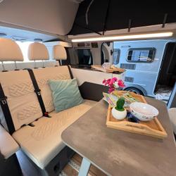 Fourgon Campereve Campereve FORD TRANSIT CUSTOM 2L TDCI 136 CH Verson