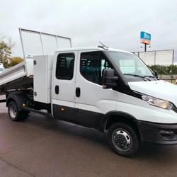 Iveco Daily EMP 4100 QUAD-LEAF 35C16H BENNE DOUBLE CABINE 6 PLACES + COFFRE Sainte-Gemmes-sur-Loire