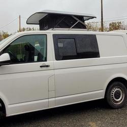 Fourgon Volkswagen Volkswagen Van VW T6 VASP Caravane 77850 Kms toit relevable La M&eacute;zi&egrave;re