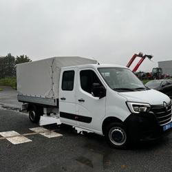 Renault Master 2.3 DCI 135CV PLATEAU BACHE 7 PLACES Laval