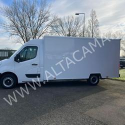 Renault Master TRANSPORT DE LINGE - PAROIES LAVABLES L3H2 17m3 130CV PORTE LATERALE BLANCHISSERIE RAMPE Tr&eacute;gueux
