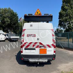 Renault Master ATTELAGE TRIFLASH + GYROPHARES EQUIPE ADR L3H2 12m3 135CV DOUBLE PORTE LATERALE PMV CROCHET Tr&eacute;gueux