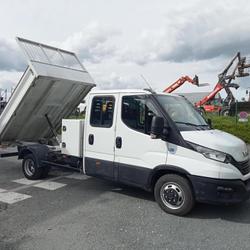 Iveco Daily 35C16 EMP 4100 QUAD LEAF BENNE DOUBLE 6 PLACES / COFFRE / Laval