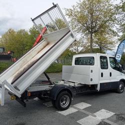 Iveco Daily 35C16 EMP 4100 QUAD LEAF BENNE DOUBLE 6 PLACES / COFFRE / Laval