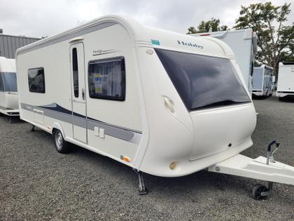 Caravane Vente  -  Hobby Prestige 560 WLU ( Lits Jumeaux et salon U ) - 16 990 €