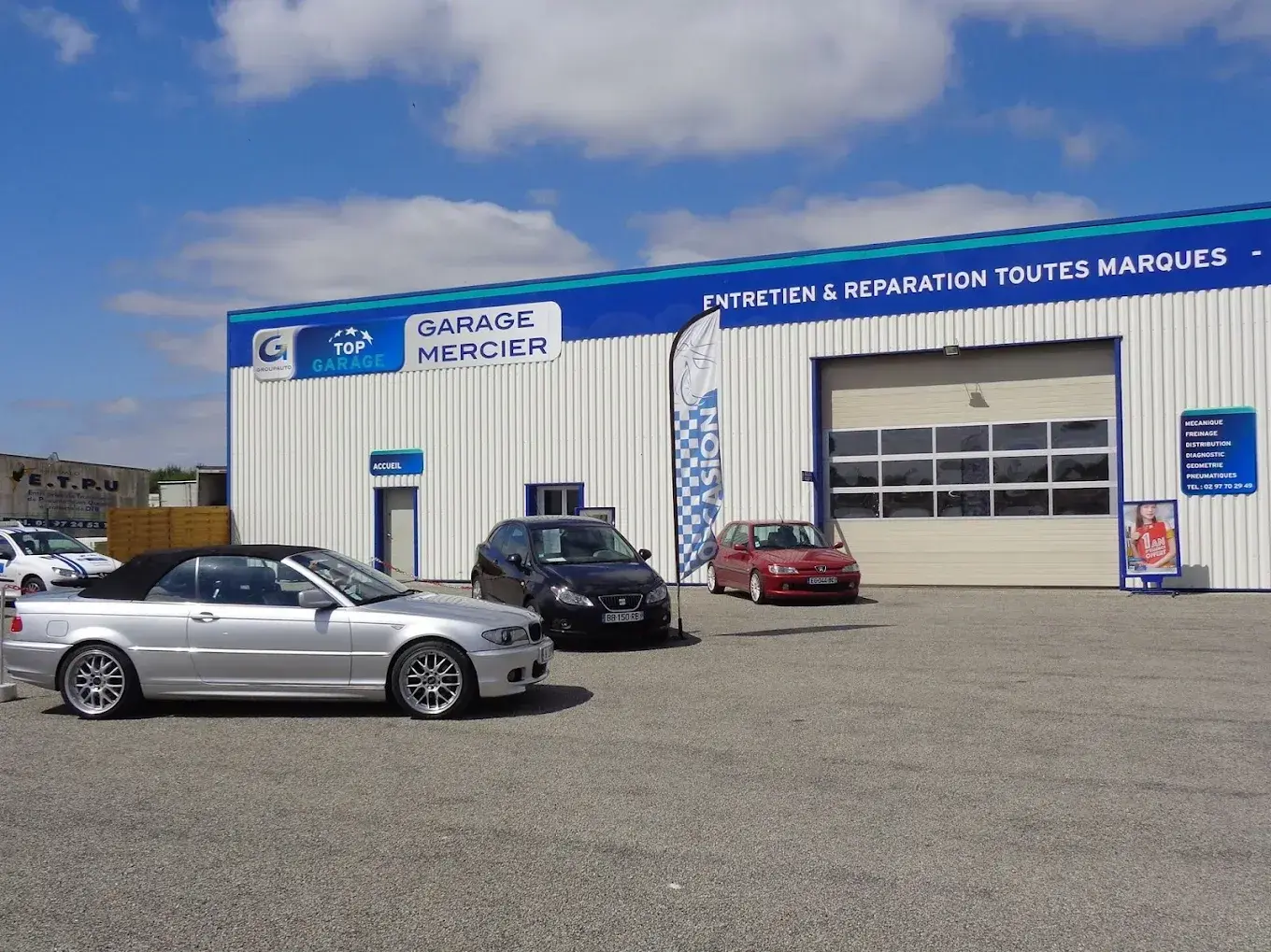 GARAGE MERCIER AUTOMOBILE - Zone Artisanale du Maigris &agrave; BULEON (56)