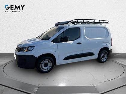 Peugeot Partner - PARTNER FOURGON STANDARD 650 KG BLUEHDI 100 S&S BVM5 ASPHALT - 13 190 €