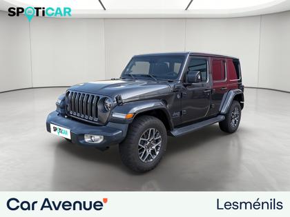 Jeep Wrangler - Wrangler Unlimited 4xe 2.0 l T 380 ch PHEV 4x4 BVA8 80th Anniversary - 39 900 €