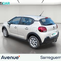 Citroen C3 C3 PureTech 83 ch BVM5 You Longeville-l&egrave;s-Saint-Avold
