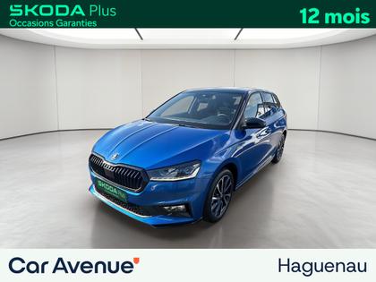 Skoda Fabia - Fabia 1.0 TSI 116 DSG7 Monte-Carlo / APP Connect / Caméra / Kessy Full / Régulateur Adaptatif - 20 489 €