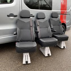 Renault Trafic L2H1 3T BLUE DCI 150 BVA9 DOUBLE CABINE SIEGES DEMONTABLES 5PL GSR2 EXCLUSIVE Le Creusot