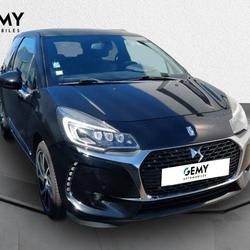 Ds DS3 DS 3 PureTech 110 S&S BVM5 Black L&eacute;zard Saint-Brieuc