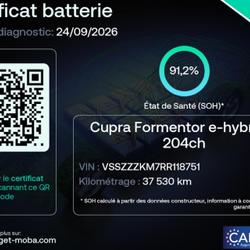 Cupra Formentor 1.4 E-HYBRID 204 V DSG6 occasion - Clonas-sur-Var&egrave;ze - photo 2/2