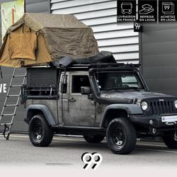 Jeep Wrangler JEEP RUBICON  CUSTOM OFF ROAD TANTE DE TOIT SWISSKING CONVERSION PICK UP CAMERA DE RECUL RE Andr&eacute;zieux-Bouth&eacute;on