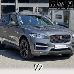 Jaguar FPace JAGUAR AWD R-SPORT 180CH TOIT OUVRANT CARPLAY SI&Egrave;GE CHAUFFANT LIVRAISON REPRISE CREDIT Andr&eacute;zieux-Bouth&eacute;on