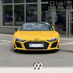 Audi R8 GT Spyder V10 620ch Performance Miltek Carbon Full LOA 1521?/ MOIS LIVRAISON REPRISE Andr&eacute;zieux-Bouth&eacute;on