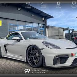 Porsche Cayman GT4 MANTHEY CHASSIS + FREIN + BBS LIVRAISON LOA REPRISE Andr&eacute;zieux-Bouth&eacute;on