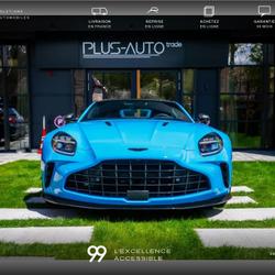 Aston Martin Vantage V8 4.0L 665CH Elwood Blue Malus Ok  LOA CREDIT REPRISE LIVRAISON Andr&eacute;zieux-Bouth&eacute;on