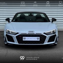 Audi R8 GT AUDI SPYDER V10 RWD KIT CARBON 4S GRIS SUZUKA CUIR NAPPA INTEGRAL B&O IMMAT FR LIVRAISON Andr&eacute;zieux-Bouth&eacute;on