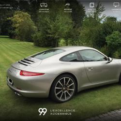 Porsche 911 type 991 3.8i - 400 - BV PDK TYPE 991 COUPE Carrera S PHASE 1 freins c&eacute;ramique PCCB, PDCC, PASM, Pack Sport occasion - Andr&eacute;zieux-Bouth&eacute;on - photo 3/18