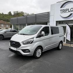 Ford Transit Custom 2.0 EcoBlue - 170 - BVA 5pl Fourgon Cabine approfondie ATTELAGE + GPS + CAMERA AR occasion - Brive-la-Gaillarde - photo 3/34