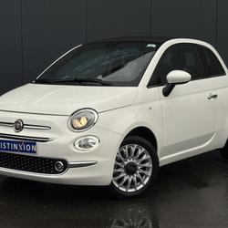 Fiat 500C Cabriolet Hybrid 70 avec Clim auto, Apple Car Play et Jantes alu 15\' Vern-sur-Seiche