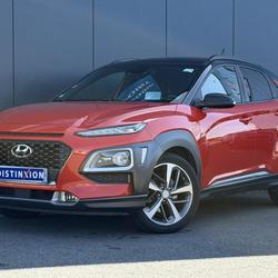 Hyundai Kona 1.6 T-GDi 177 DCT 4x4 avec Attelage RDSO, Affichage t&ecirc;te haute et Cam&eacute;ra de recul Foug&egrave;res