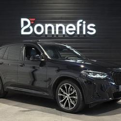 BMW X3 30d 286Ch BVA8 G01 LCI M Sport xDrive, CAM | TO | ATTELAGE, TVA, 77 900Km, 1ERE M.. Manhac