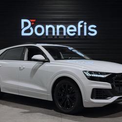 Audi Q8 55 TFSIe 381Ch Tiptronic 8 Quattro, OPTIONS ++++, TVA, 29 500Km, ORIGINE FR, 1ERE M.. Manhac