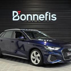 Audi A3 Sportback 35 TDI 150Ch S tronic 7 S Line, CARPLAY | CAM | VIRTUAL, TVA, 64 500Km, GARANTIE 03/2027.. Manhac