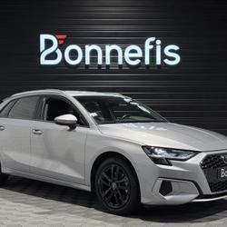 Audi A3 Sportback TDI 150Ch BVA S tronic 7, CAMERA | CARPLAY | VIRTUAL, TVA, 74 900Km, GARANTIE 2027.. Manhac