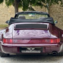 Porsche 911 type 964 WTL TLU Cabriolet 3.6i  TYPE 964 CABRIOLET Carrera 2 Turbo Look Reims