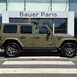 Jeep Wrangler Wrangler Unlimited 4xe 2.0 T 380 ch PHEV 4x4 BVA8 Sahara Saint-Witz