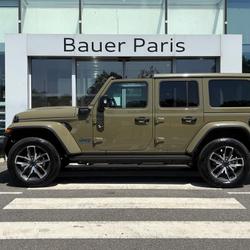 Jeep Wrangler Wrangler Unlimited 4xe 2.0 T 380 ch PHEV 4x4 BVA8 Sahara Saint-Witz