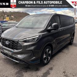 Ford Transit Custom CABINE APPROFONDIE 320 L2H1 2.0 ECOBLUE 170 CH BVA8 4X4 SPORT prix HT 44991 &euro; La Grand-Croix