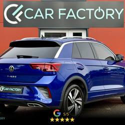 Volkswagen T-Roc R-Line 1.5 TSI 150 DSG GPS Cam&eacute;ra ACC Virtual Cockpit Carplay Bleu Lapiz Marmoutier