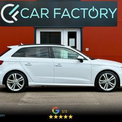 Audi A3 Sportback S-Line 1.5 TFSI 150 BVA 1&egrave;re Main Virtual Cockpit GPS Cam&eacute;ra R&eacute;gulateur ACC Marmoutier