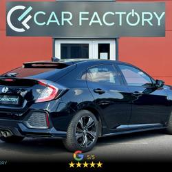 Honda Civic 1.5 i-VTEC SPORT 182 1&egrave;re Main GPS ACC Cam&eacute;ra Carplay Si&egrave;ges chauf Garantie 1an Marmoutier