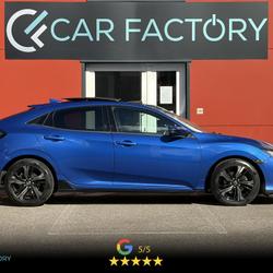 Honda Civic Sport Plus 1.5 182 BVA 1&egrave;re Main Toit R&eacute;gulateur adaptatif Car play Garanti 1an Marmoutier