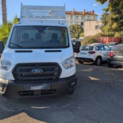 Ford Transit 2T Chassis cabine avec Benne + coffre ar P350 L3 2.0 EcoBlue 170ch S&S T occasion - Vitrolles - photo 3/22