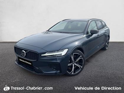 Volvo V60 - V60 T6 Hybride Rechargeable 253 ch + 145 ch AWD Geartronic 8 Plus Style Dark - 62 000 €