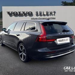 Volvo V60 V60 T6 AWD Hybride Rechargeable 253 ch + 145 ch Geartronic 8 Ultra Style Chrome Lanester
