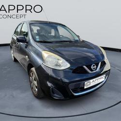 Nissan Micra 1.2 - 80 Euro 6 IV 2010 BERLINE Acenta PHASE 2 occasion - Concarneau - photo 2/3