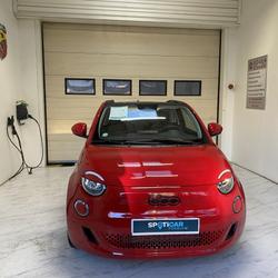 Fiat 500C 24kWh Red Rouen