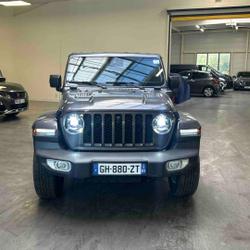 Jeep Wrangler Unlimited 4xe 2.0 l T 380 ch PHEV 4x4 BVA8 Sahara occasion - Francheville - photo 2/26