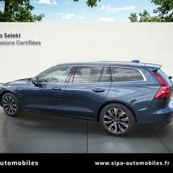 Volvo V60 Hybride Rechargeable essence T6 335 ch AWD Geartronic 8 Ultra Style Chrome 5p occasion - Lab&egrave;ge - photo 2/30